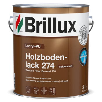 Brillux Lacryl-PU Holzbodenlack 274 03.00 LTR